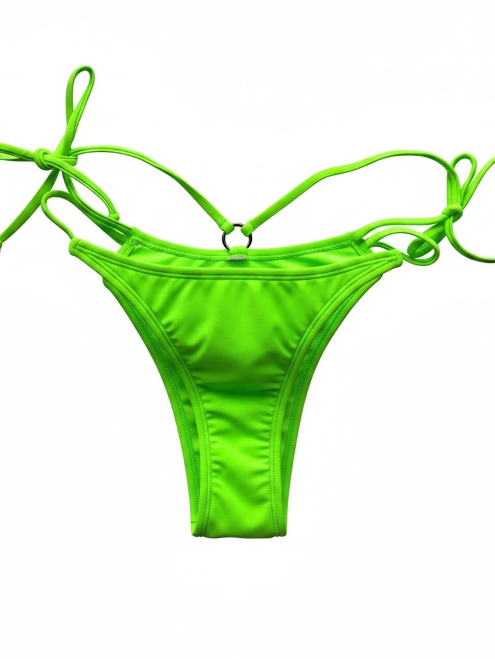 Target Xhilaration Super Cheeky Neon Green Women's Bikini Bottom Small